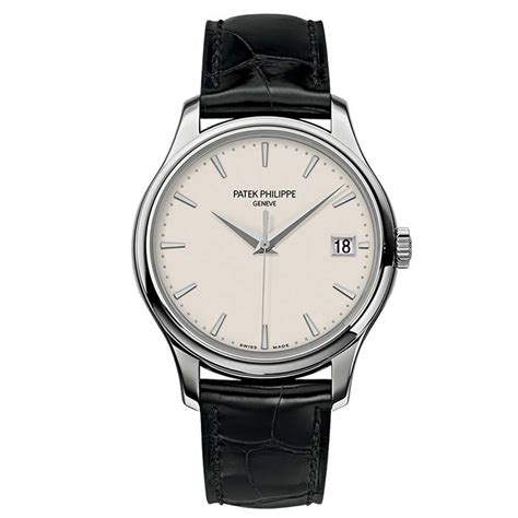 white gold patek philippe 44mm|Patek Philippe white gold calatrava.